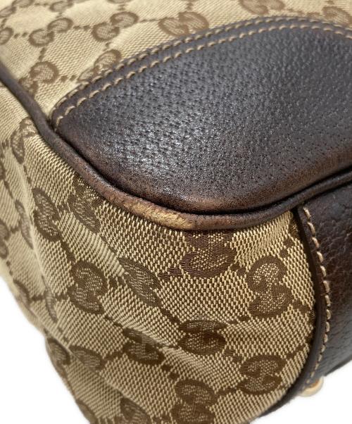 GUCCI（グッチ）GUCCI (グッチ) GG柄 プリンシーライン トートバッグ ブラウン サイズ:不明（表記無）の古着・服飾アイテム