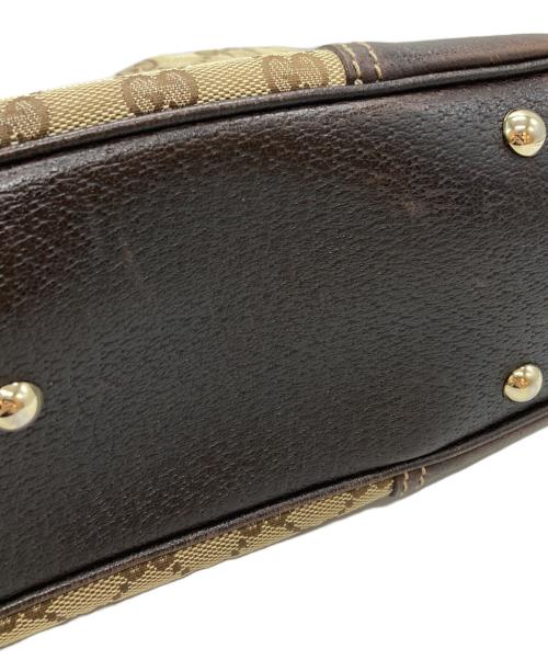 GUCCI（グッチ）GUCCI (グッチ) GG柄 プリンシーライン トートバッグ ブラウン サイズ:不明（表記無）の古着・服飾アイテム