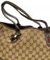 中古・古着 GUCCI (グッチ) GG柄 プリンシーライン トートバッグ ブラウン サイズ:不明（表記無）：50000円
