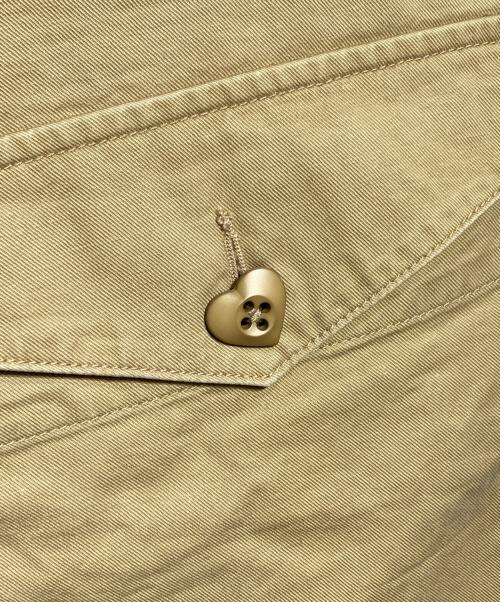 HUMAN MADE（ヒューマンメイド）HUMAN MADE (ヒューマンメイド) Straight Cargo Pants/ストレートカーゴパンツ ベージュ サイズ:Lの古着・服飾アイテム