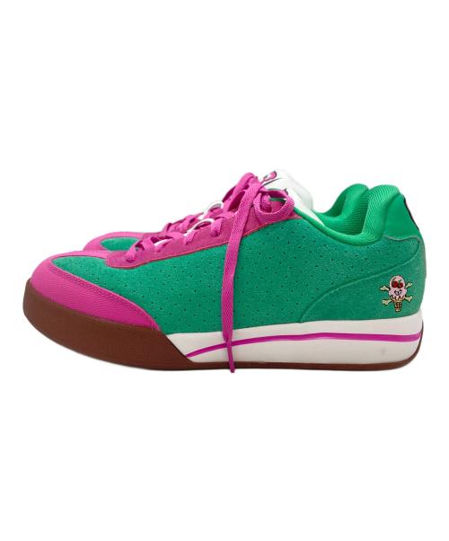 ICE CREAM（アイスクリーム）ICE CREAM (アイスクリーム) REEBOK (リーボック) Board Flip/ボードフリップ ピンク×グリーン サイズ:25.5㎝の古着・服飾アイテム