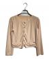 FOXEY NEWYORK（フォクシーニューヨーク）の古着「マットストレッチジャージカーディガン/Matte Stretch Jersey Cardigan」｜ベージュ