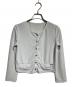 FOXEY NEWYORK（フォクシーニューヨーク）の古着「マットストレッチジャージカーディガン/Matte Stretch Jersey Cardigan」｜グリーン