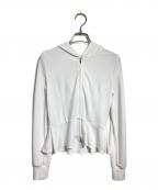 FOXEY NEWYORKフォクシーニューヨーク）の古着「ジップアップパーカー/Zip-up hoodie」｜ホワイト