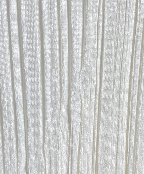 PLEATS PLEASE（プリーツプリーズ）PLEATS PLEASE (プリーツプリーズ) プリーツタンクトップ/Pleated tank top ホワイト サイズ:Freeの古着・服飾アイテム