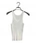 PLEATS PLEASE（プリーツプリーズ）の古着「プリーツタンクトップ/Pleated tank top」｜ホワイト