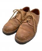 vinciヴィンチ）の古着「GIGLIOプレーントゥシューズ/Plain-toe shoes」｜ブラウン
