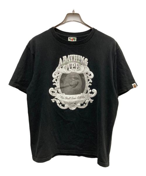 A BATHING APE（アベイシングエイプ）A BATHING APE (アベイシングエイプ) NEED A LC FOR THIS 3TEE ブラック サイズ:Lの古着・服飾アイテム