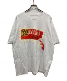 MCDONALD’S×CPFM×cactus jack（マクドナルド×カクタスプラント フリーマーケット×カクタス・ジャック）の古着「FANCY KETCHUP T-SHIRT」｜ホワイト