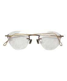 EYEVAN 7285（アイヴァン 7285）の古着「眼鏡/140 COL.901」｜ゴールド