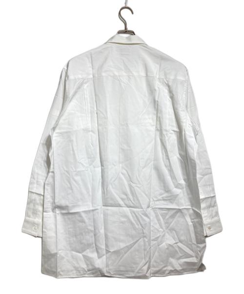 Yohji Yamamoto Costume D’Homme（ヨウジヤマモトコスチュームドオム）yohji yamamoto costume d’homme (ヨウジヤマモトコスチュームドオム) オープンカラーシャツ/Open-collar shirt ホワイト サイズ:4の古着・服飾アイテム