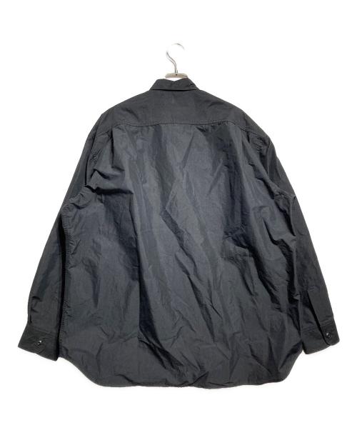 COMME des GARCONS HOMME（コムデギャルソン オム）COMME des GARCONS HOMME (コムデギャルソン オム) 綿ナイロンウェザー L/S シャツ/Cotton-Nylon Weather Cloth Long-Sleeve Shirt ブラック サイズ:Lの古着・服飾アイテム