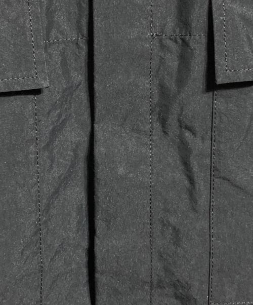 COMME des GARCONS HOMME（コムデギャルソン オム）COMME des GARCONS HOMME (コムデギャルソン オム) 綿ナイロンウェザー L/S シャツ/Cotton-Nylon Weather Cloth Long-Sleeve Shirt ブラック サイズ:Lの古着・服飾アイテム