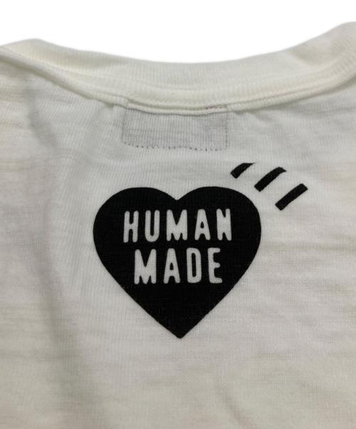 HUMAN MADE（ヒューマンメイド）HUMAN MADE (ヒューマンメイド) ハートロゴTEE ホワイト サイズ:3XLの古着・服飾アイテム