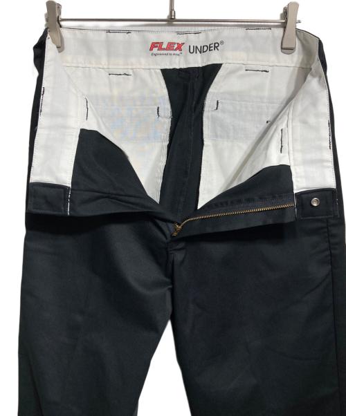 Dickies（ディッキーズ）Dickies (ディッキーズ) UNDER R (アンダーアール) フレックス ワークパンツ/Flex Work Pants ブラック サイズ:34×30の古着・服飾アイテム