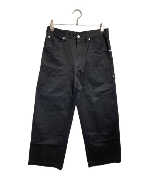 COMME des GARCONS HOMME（コムデギャルソン オム）COMME des GARCONS HOMME (コムデギャルソン オム) ダブルニーパンツ ブラック サイズ:Ｓの古着・服飾アイテム