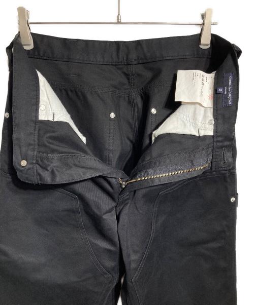 COMME des GARCONS HOMME（コムデギャルソン オム）COMME des GARCONS HOMME (コムデギャルソン オム) ダブルニーパンツ ブラック サイズ:Ｓの古着・服飾アイテム