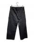 COMME des GARCONS HOMME (コムデギャルソン オム) ダブルニーパンツ ブラック サイズ:Ｓ：23000円
