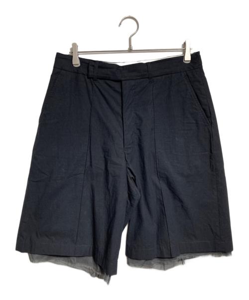 JOHN MASON SMITH（ジョンメイソンスミス）JOHN MASON SMITH (ジョンメイソンスミス) WASHED COTTON BROAD SHORT PANTS ブラック サイズ:Ｌの古着・服飾アイテム