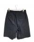 JOHN MASON SMITH (ジョンメイソンスミス) WASHED COTTON BROAD SHORT PANTS ブラック サイズ:Ｌ：7000円