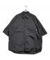COMME des GARCONS HOMME（コムデギャルソン オム）の古着「ナイロンタッサー シャツ」｜ブラック