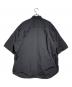 COMME des GARCONS HOMME (コムデギャルソン オム) ナイロンタッサー シャツ ブラック サイズ:Ｌ：20000円