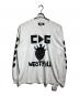 COMME des GARCONS BLACKMARKET（コムデギャルソンブラックマーケット）の古着「プリントカットソー/Printed cut-and-sew top」｜ホワイト