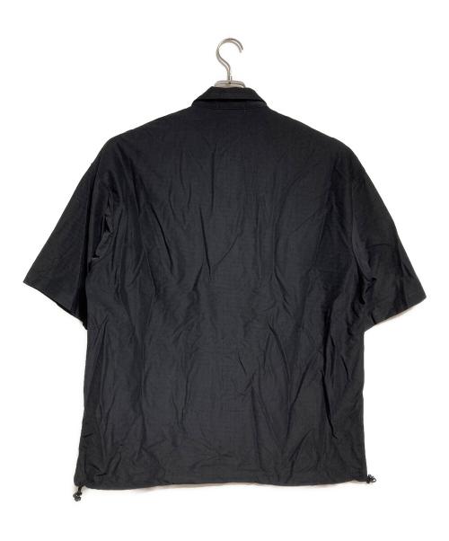COMME des GARCONS HOMME（コムデギャルソン オム）COMME des GARCONS HOMME (コムデギャルソン オム) ストレッチカルゼポロシャツ/Stretch Kersey Polo Shirt ブラック サイズ:Mの古着・服飾アイテム