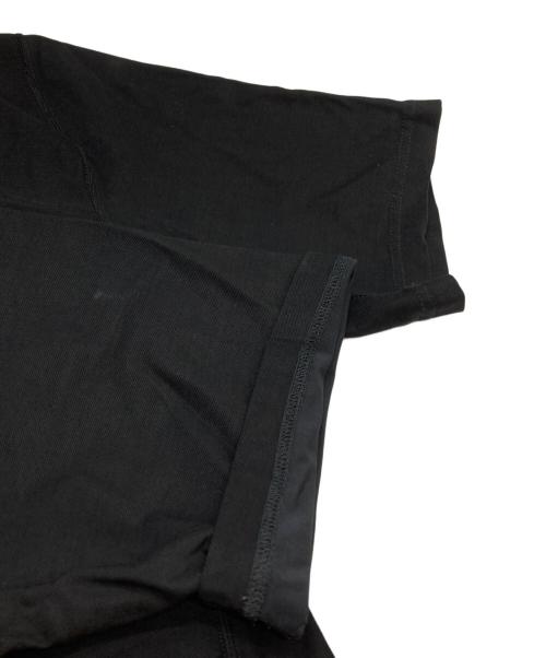 COMME des GARCONS HOMME（コムデギャルソン オム）COMME des GARCONS HOMME (コムデギャルソン オム) ストレッチカルゼポロシャツ/Stretch Kersey Polo Shirt ブラック サイズ:Mの古着・服飾アイテム