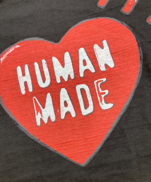 HUMAN MADE（ヒューマンメイド）HUMAN MADE (ヒューマンメイド) ハートロゴTEE ブラック サイズ:3XLの古着・服飾アイテム