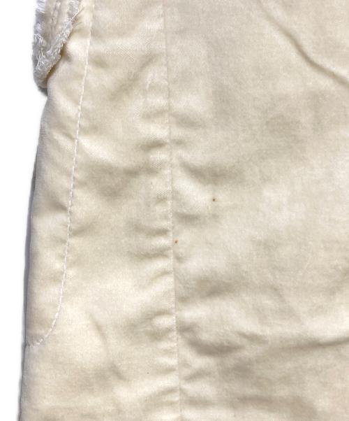 MM6 Maison Margiela（エムエムシックスメゾンマルジェラ）MM6 Maison Margiela (エムエムシックスメゾンマルジェラ) ベロアカットオフジレ/Velour Cut-Off Gilet ベージュ サイズ:36の古着・服飾アイテム
