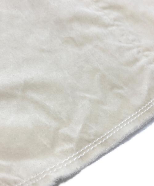 MM6 Maison Margiela（エムエムシックスメゾンマルジェラ）MM6 Maison Margiela (エムエムシックスメゾンマルジェラ) ベロアカットオフジレ/Velour Cut-Off Gilet ベージュ サイズ:36の古着・服飾アイテム