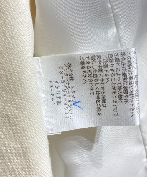 MM6 Maison Margiela（エムエムシックスメゾンマルジェラ）MM6 Maison Margiela (エムエムシックスメゾンマルジェラ) ベロアカットオフジレ/Velour Cut-Off Gilet ベージュ サイズ:36の古着・服飾アイテム