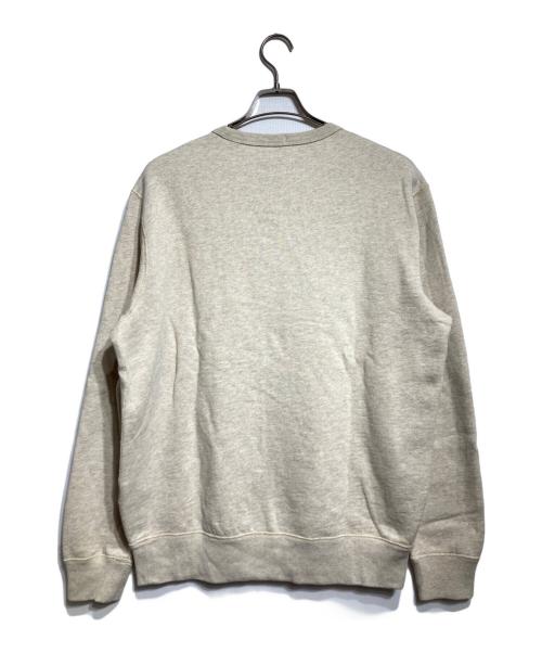 POLO RALPH LAUREN（ポロ・ラルフローレン）POLO RALPH LAUREN (ポロ・ラルフローレン) ガゼットVロゴスウェット/Gazette V-Logo Sweatshirt ベージュ サイズ:Lの古着・服飾アイテム