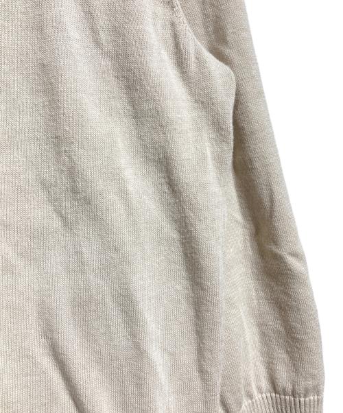 MACKINTOSH PHILOSOPHY（マッキントッシュ フィロソフィー）MACKINTOSH PHILOSOPHY (マッキントッシュ フィロソフィー) リボンタイニット/Ribbon-tie knit top ベージュ サイズ:38の古着・服飾アイテム