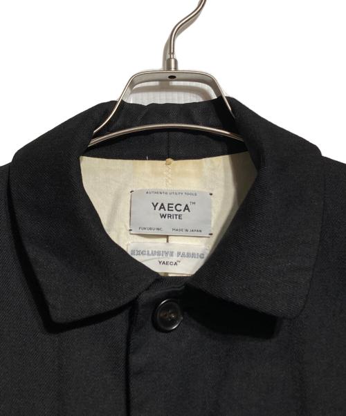 YAECA（ヤエカ）YAECA (ヤエカ) ダスターコート/DUSTER COAT ブラック サイズ:Sの古着・服飾アイテム