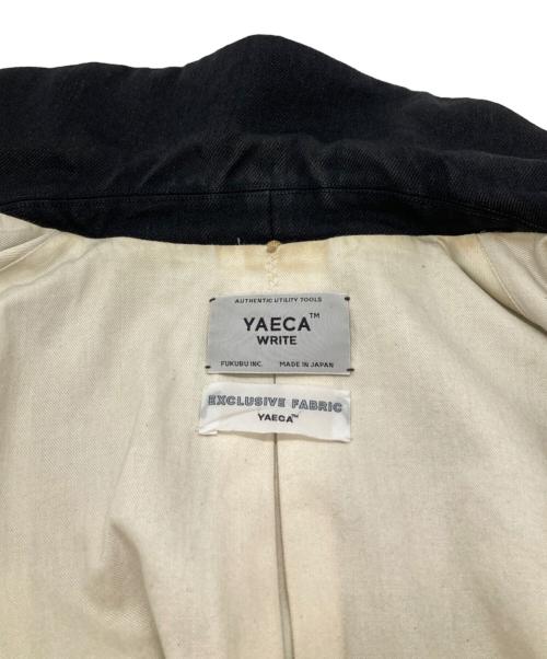 YAECA（ヤエカ）YAECA (ヤエカ) ダスターコート/DUSTER COAT ブラック サイズ:Sの古着・服飾アイテム