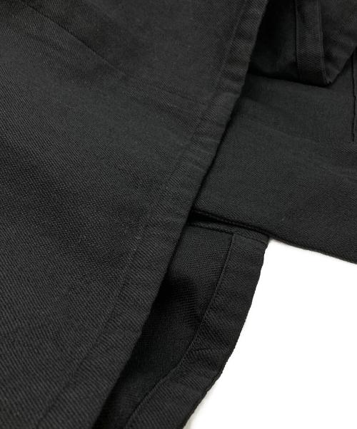 YAECA（ヤエカ）YAECA (ヤエカ) ダスターコート/DUSTER COAT ブラック サイズ:Sの古着・服飾アイテム