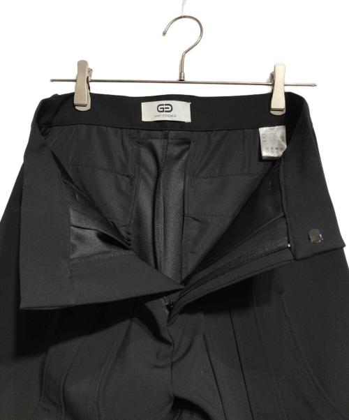 GOAT ESSENCE（ゴートエッセンス）GOAT ESSENCE (ゴートエッセンス) 4TUCK FLARE PANTS/4タックフレアパンツ ブラック サイズ:3の古着・服飾アイテム