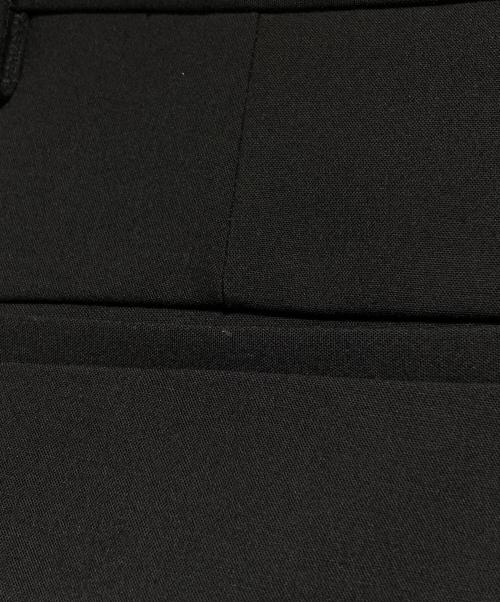 GOAT ESSENCE（ゴートエッセンス）GOAT ESSENCE (ゴートエッセンス) 4TUCK FLARE PANTS/4タックフレアパンツ ブラック サイズ:3の古着・服飾アイテム