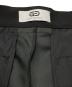 中古・古着 GOAT ESSENCE (ゴートエッセンス) 4TUCK FLARE PANTS/4タックフレアパンツ ブラック サイズ:3：16000円