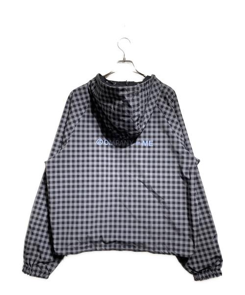BECK（ベック）BECK (ベック) Reversible nylon zip hoodie/リバーシブルナイロンジップフーディー グレー サイズ:Lの古着・服飾アイテム