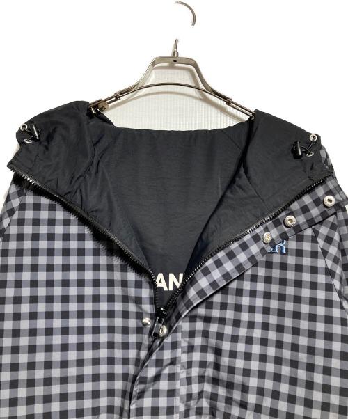 BECK（ベック）BECK (ベック) Reversible nylon zip hoodie/リバーシブルナイロンジップフーディー グレー サイズ:Lの古着・服飾アイテム