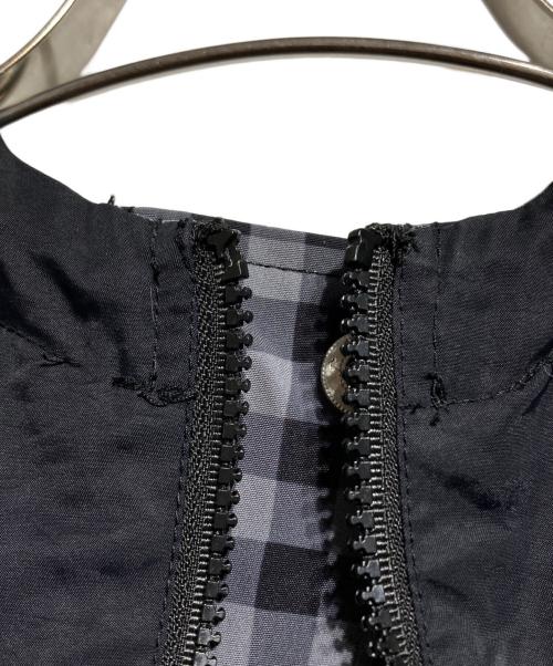 BECK（ベック）BECK (ベック) Reversible nylon zip hoodie/リバーシブルナイロンジップフーディー グレー サイズ:Lの古着・服飾アイテム