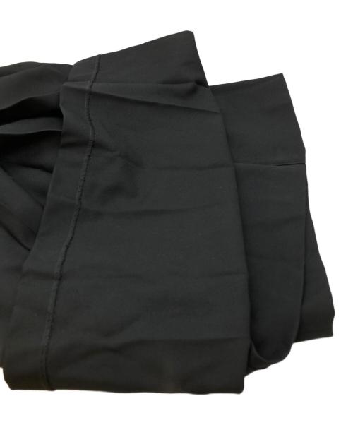 VERSACE（ヴェルサーチェ）VERSACE (ヴェルサーチェ) ラップハーフパンツ/wrap half pants ブラック サイズ:50の古着・服飾アイテム