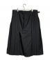 VERSACE (ヴェルサーチェ) ラップハーフパンツ/wrap half pants ブラック サイズ:50：20000円