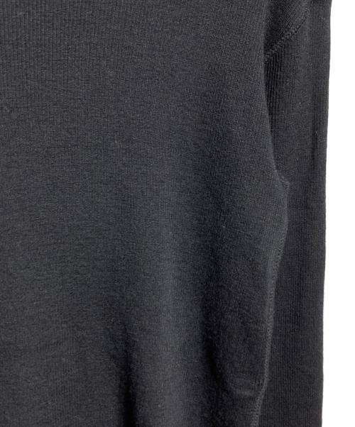 DEUXIEME CLASSE（ドゥーズィエム クラス）Deuxieme Classe (ドゥーズィエム クラス) rib タートル ニット/Ribbed turtleneck knit top ブラック サイズ:Freeの古着・服飾アイテム