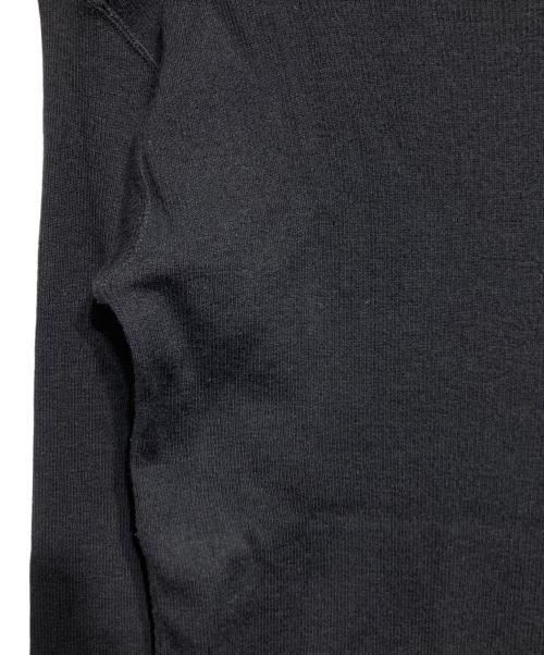 DEUXIEME CLASSE（ドゥーズィエム クラス）Deuxieme Classe (ドゥーズィエム クラス) rib タートル ニット/Ribbed turtleneck knit top ブラック サイズ:Freeの古着・服飾アイテム