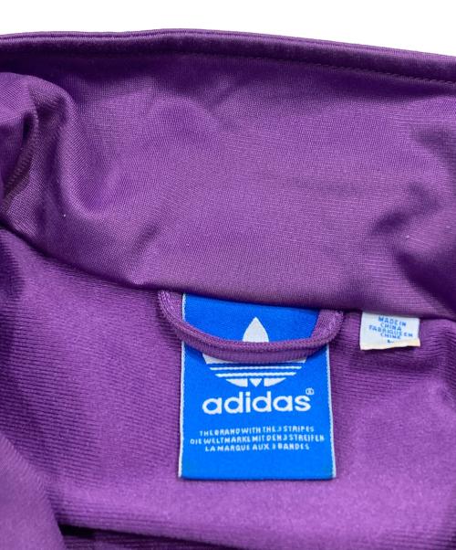 adidas Originals（アディダスオリジナル）adidas Originals (アディダスオリジナル) トレフォイルトラックジャケット パープル サイズ:Lの古着・服飾アイテム