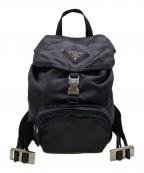 PRADAプラダ）の古着「ナイロンリュック/Nylon backpack」｜ブラック